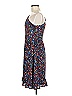 J.Crew 100% Polyester Print Blue Casual Dress Size 6 - photo 5