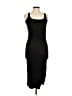 Unbranded Solid Black Casual Dress Size M - photo 1
