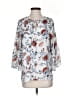 Violet & Claire 100% Polyester White 3/4 Sleeve Blouse Size S - photo 1