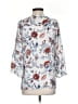 Violet & Claire 100% Polyester White 3/4 Sleeve Blouse Size S - photo 2