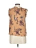 Assorted Brands 100% Viscose Gold Sleeveless Blouse Size L - photo 1