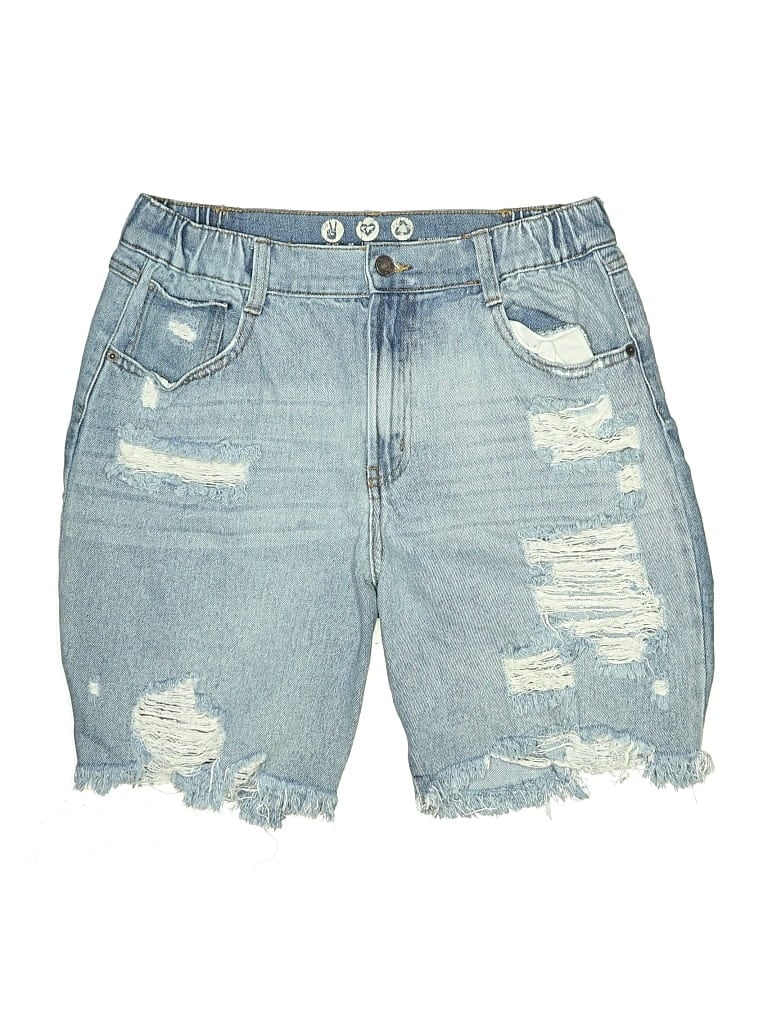 Pre-owned Rewash Denim Shorts In Blue