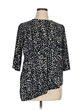 Veste Taille Plus Maggie Barnes 18WP/2XP - Fermeture Zip Devant, Noir, Occasion Très Bon état