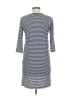 Miami Stripes Gray Casual Dress Size M - photo 2