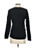 Temperley LONDON 100% Cotton Black Long Sleeve Top Size S - photo 2
