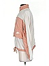 Nike 100% Cotton Color Block Pink Track Jacket Size S - photo 5