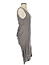 Cut25 100% Rayon Solid Gray Casual Dress Size S - photo 4