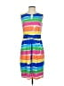 Ellen Tracy Stripes Blue Casual Dress Size 4 - photo 1
