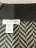 Kenar Chevron-herringbone Black Formal Skirt Size L - photo 4