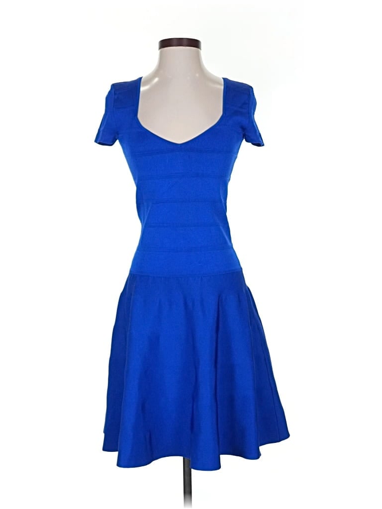 Pre-owned Ralph Lauren Cocktail Dress In Blue