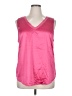 Assorted Brands Pink Sleeveless Blouse Size XL - photo 1