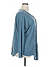 Olrik Blue Long Sleeve Blouse Size 2X - photo 4