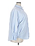 Unbranded Blue 3/4 Sleeve Button-Down Shirt Size 2X - photo 4