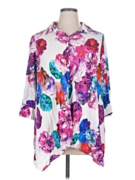 Grace Elements 3/4 Sleeve Blouse