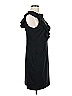 Adrienne Vittadini Solid Black Cocktail Dress Size 8 - photo 4
