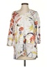 Ali Miles White 3/4 Sleeve Blouse Size S - photo 1