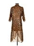 Lularoe 100% Polyester Brown Kimono Size S - photo 2