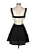 Unbranded 100% Polyester Solid Black Cocktail Dress Size S - photo 2