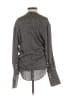 Zara Gray Long Sleeve Blouse Size XS - photo 2