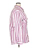 Unbranded Stripes Pink Long Sleeve Button-Down Shirt Size XXL - photo 4