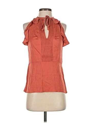 Diane von Furstenberg Sleeveless Silk Top (view 1)