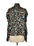 MISA Los Angeles 100% Polyester Teal Long Sleeve Blouse Size XS - photo 2