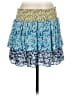 Ramy Brook 100% Silk Paisley Blue Silk Skirt Size S - photo 2
