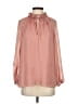 Kobi Halperin Pink Long Sleeve Blouse Size S - photo 1