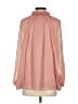 Kobi Halperin Pink Long Sleeve Blouse Size S - photo 2