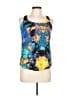 Triple Five Soul 100% Polyester Teal Sleeveless Top Size L - photo 1