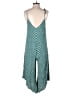 Akaiv Hearts Teal Jumpsuit Size S - photo 2