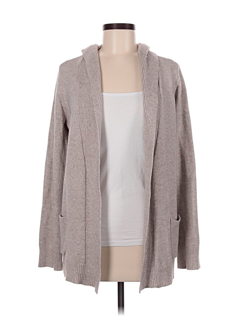 Pre-owned Evolution By Cyrus Cardigan Sweater In Gray