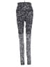 Lululemon Athletica Print Silver Black Active Pants Size 2 - photo 2