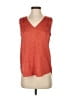 Banana Republic 100% Polyester Orange Sleeveless Top Size XS - photo 1