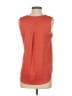 Banana Republic 100% Polyester Orange Sleeveless Top Size XS - photo 2