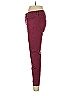 Express Color Block Burgundy Jeans Size 6 - photo 5