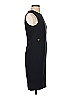Tory Burch Solid Black Blue Casual Dress Size 0 - photo 4