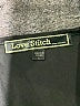 Love Stitch 100% Polyester Black Short Sleeve Blouse Size L - photo 7