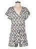 J.Crew Chevron-herringbone Gray Romper Size XS - photo 1