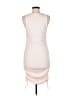 Forever 21 Solid Ivory Cocktail Dress Size M - photo 2