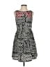 Paper Dolls 100% Polyester Graphic Gray Casual Dress Size 5 - photo 1