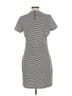 H&M Stripes Gray Casual Dress Size L - photo 2