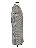 H&M Stripes Gray Casual Dress Size L - photo 4
