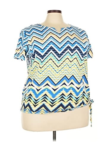 Oncue Casual Short Sleeve Blouse (view 1)