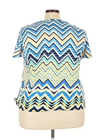 Oncue Casual Short Sleeve Blouse (view 2)