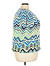 Oncue Casual Blue Short Sleeve Blouse Size 3X - photo 4