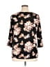 Apt. 9 Black 3/4 Sleeve Blouse Size XL - photo 2