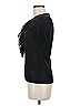 BCBGMAXAZRIA Black Short Sleeve Top Size M - photo 5