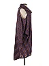 BCBGMAXAZRIA Purple Poncho Size S - photo 4