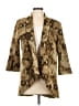 Alberto Makali Animal Print Gold Blazer Size L - photo 1